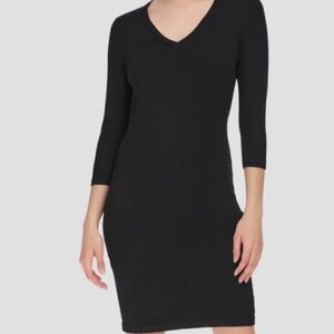 Calvin Klein Black Long Sleeve Dress